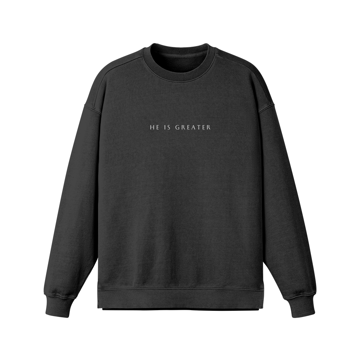 He is Greater Crewneck