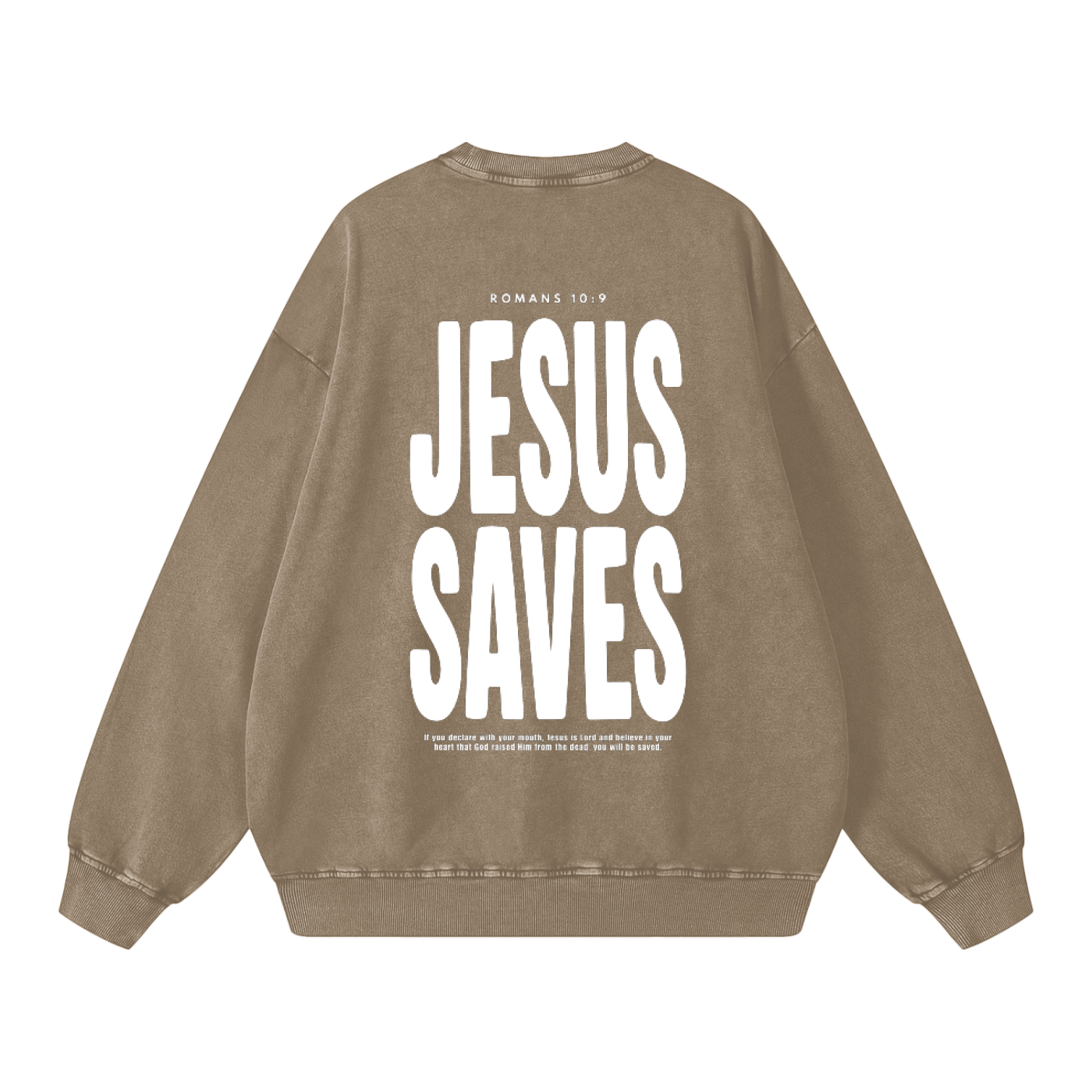 Jesus Saves Crewneck