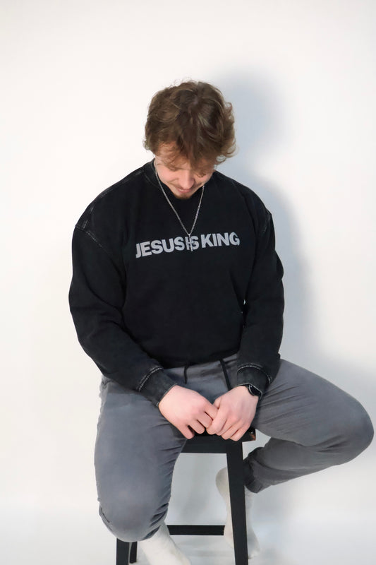Jesus is King Crewneck