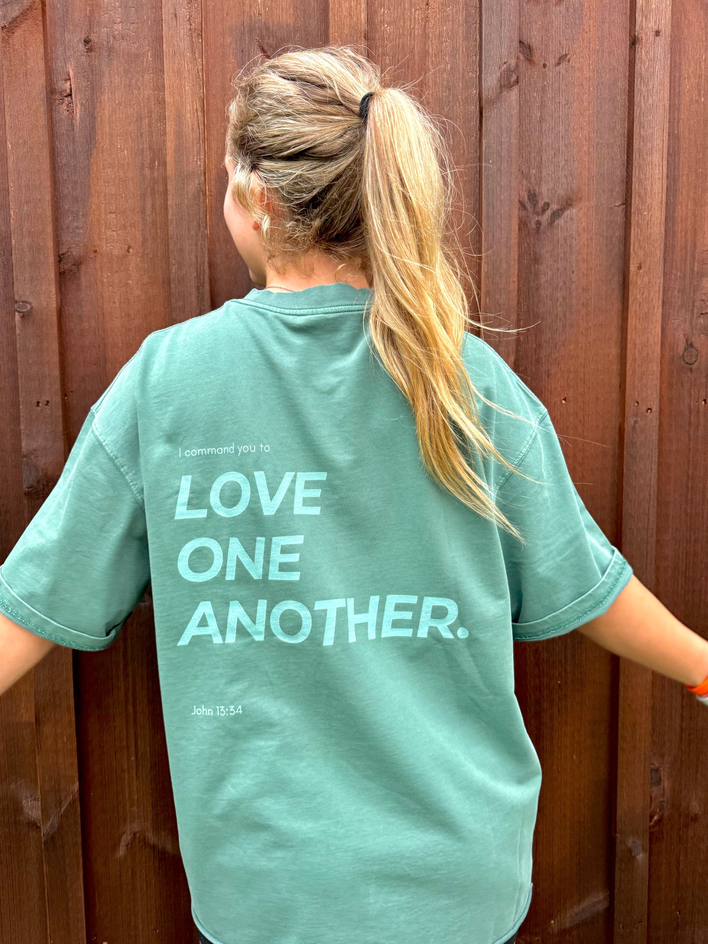 Love One Another Green